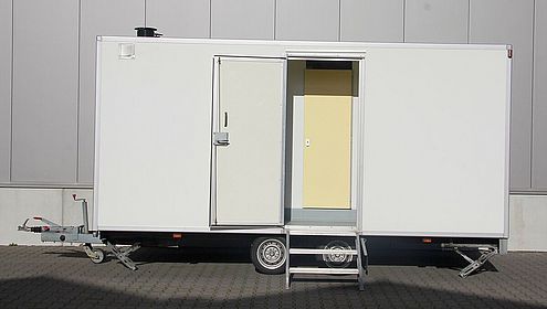 Dixi douchewagen huren