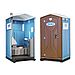Dixi Standaard toilet cabine met wasbak huren