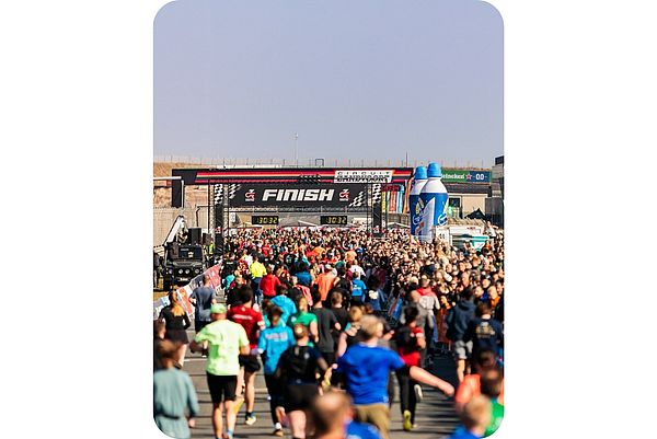 DIXI toiletcabines op de Zandvoort Circuit Run