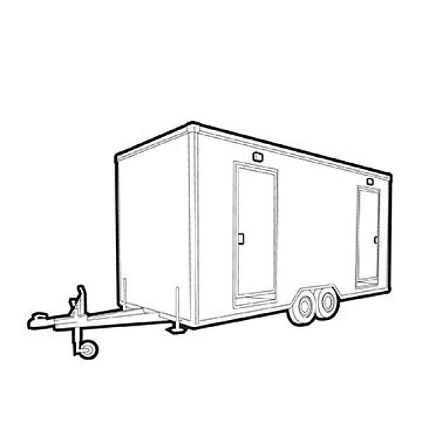 Dixi mobiele toiletwagen