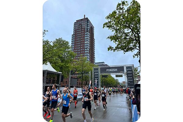 DIXI toiletten op de Enschede Marathon