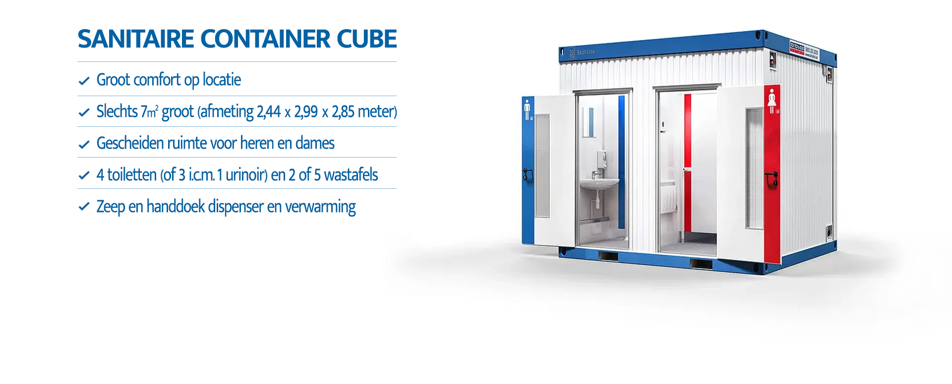 Lees hier alles over de DIXI Sanitair Cube