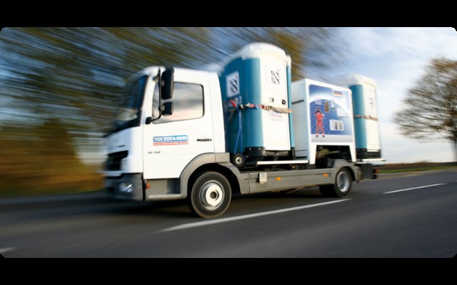 Leveren van Dixi toilet cabines
